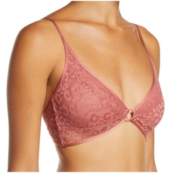 Free People Toni Bralette in Pink NWT - Picture 2 of 6